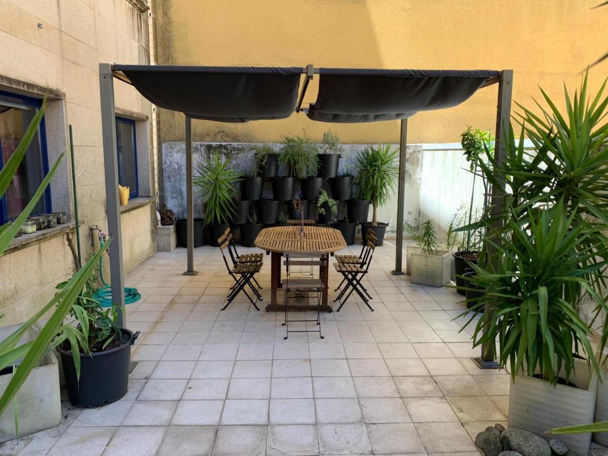 Ferienwohnung Impresionante Piso En El Centro De Pontevedra Con Terraza Y Parking Exterior foto
